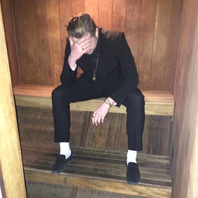 I do everything in my suit even sweat it out hahha